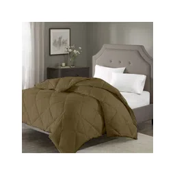 RAZZAI Beige Microfiber AC Room 150 GSM Double Bed Comforter-picture-24