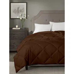 RAZZAI Brown Microfiber AC Room 150 GSM Double Bed Comforter image 2