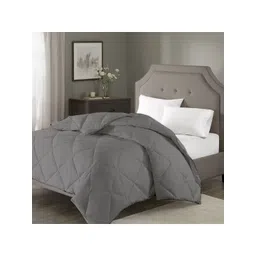 RAZZAI Grey Microfiber AC Room 150 GSM Double Bed Comforter-picture-26