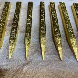 RBLISS CG 4 Barkaati Iron Sprituals Evil Eye protecter taveez Amulet for Home/Office/Iron bandish Nazar Naksh Nails /4 Corners House Suraksha kavach image 3