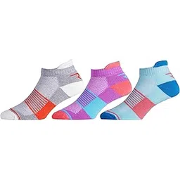 rc. royal class Women's Low Ankle Cushioned Terry Towel Soft Cotton Athletic Multicolored Socks (Pack of 3 Pairs)-picture-25