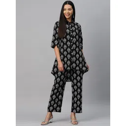 R.Code by The Roadster Life Co. Ethnic Motifs Printed Tunic with Trousers Co-Ords-picture-13