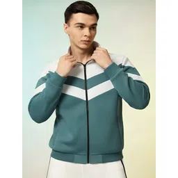 R.Code by The Roadster Life Co. Men Colourblocked Sweatshirt-picture-32