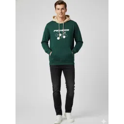 R.Code by The Roadster Life Co. Men Printed Hooded Sweatshirt-picture-33