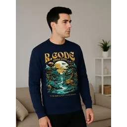 R.Code by The Roadster Life Co. Men Printed Sweatshirt-picture-35