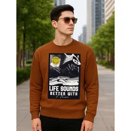 R.Code by The Roadster Life Co. Men Printed Sweatshirt-picture-16