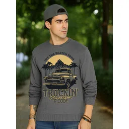 R.Code by The Roadster Life Co. Men Printed Sweatshirt-picture-40