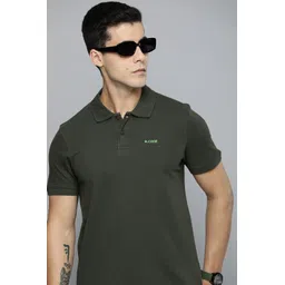 r.code by the roadster life co. R.Code by The Roadster Lifestyle Co. Men Regular Fit Pack Of 2 Solid Polo Cotton T-shirts-picture-20