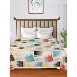 RD TREND Cream-Coloured Microfiber AC Room 150 GSM Double Bed Dohar-picture-41