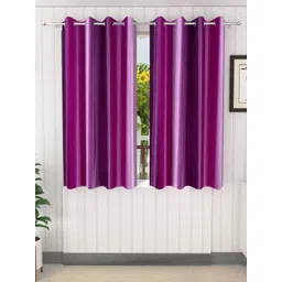 RDK Purple 2 Pieces Window Curtain-picture-17