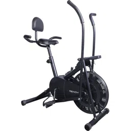 reach AB-110BH Air Stationary Cycle With Back Support Seat & Handles Upright Stationary Exercise Bike-picture-27