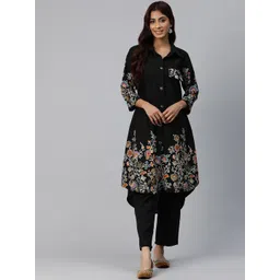 Readiprint Fashions Floral Embroidered Thread Work Pure Cotton Co-Ords-picture-33