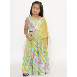 READIPRINT FASHIONS Kids Multicolor Embellished Lehenga, Choli with Dupatta-picture-31