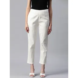 READIPRINT FASHIONS White Cotton Pants-picture-33