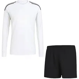 Real 2025 Football Team Full Sleeve Jersey with Shorts for (Kids,Men & Boys)-picture-51