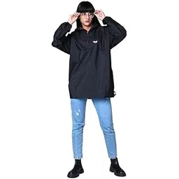 real rainwear Real Raincoat for Women – Waterproof Packable Rainwear with Adjustable Hood & Waist | Lightweight 100% Polyester, Seam-Sealed, Hideaway Pocket | Unisex Jacket/Poncho-picture-14