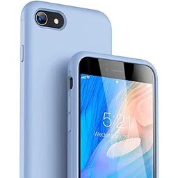 REALCASE for iPhone SE 2022 Back Cover, Liquid Silicone Case Back Cover for Apple iPhone SE (3rd Generation) / iPhone SE 2020 / iPhone 8 / iPhone 7 (S-Light Blue)-picture-25
