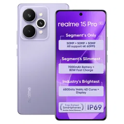realme 15 Pro 5G (8GB RAM, 128GB, Silk Purple)-picture-27