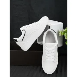 RealToes Women Round Toe Lace Ups Lightweight Sneakers-picture-22