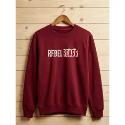 RebelRoarr Men Printed Sweatshirt image 2