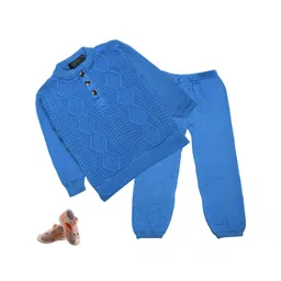 Rebiva Unisex Blue Clothing Set-picture-56