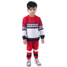 Rebiva Unisex Red Clothing Set-picture-56