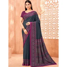 Reboot Fashions Ethnic Motifs Pure Crepe Saree-picture-40