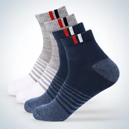 reckzoz Men Self Design Ankle Length-picture-21