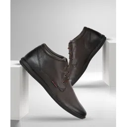 red chief Genuine Leather Formal Derby Shoes for Men Brown RC3467 003 Derby For Men image 3