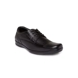 Red Chief Men Black Leather Derbys-picture-45