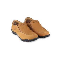 Red Chief Men Round Toe Leather Slip-On Sneakers-picture-11