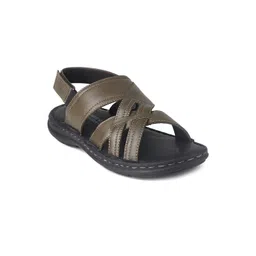 Red Chief Men Textured Leather Comfort Sandals-picture-15