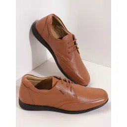 Red Chief Men Textured Leather Formal Derbys-picture-39