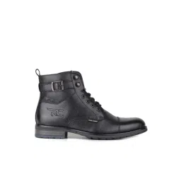 Red Chief Men's Black Derby Boots-picture-18