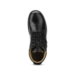 Red Chief Men's Black Derby Boots image 5