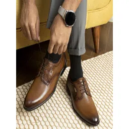 Red Chief Men's Tan Derby Shoes-picture-10
