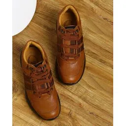 red chief Panelled Lace-Up Casual Shoes-picture-48