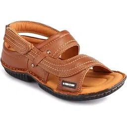 red chief Sandal for Men Tan-picture-19