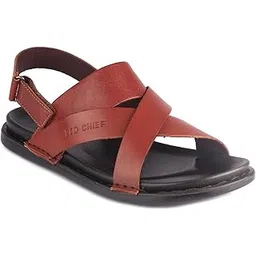 red chief Tan Casual Leather Sandal For Men (RC7103 006)-picture-31