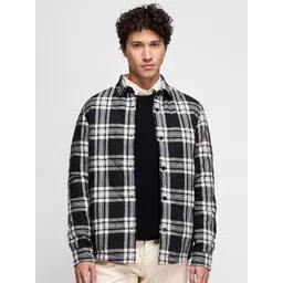 Red Flame Men Tartan Checks Opaque Checked Casual Shirt-picture-14