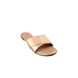 Red Flamingo Girls Gold Synthetic Casual Shoes-picture-13