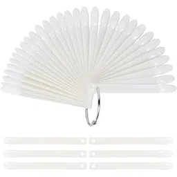 red square Nail Tips Display Board for Nail Art Design Pattern Practice and Swatch Nail Polish Colors 50pcs(stick)-picture-10