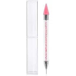 Red Square Rhinestone Picker Tool, Dual-Ended Diamond Painting Wax Pencil Gems Crystals Picker Pen Nail Art DIY Decoration Tool-picture-32