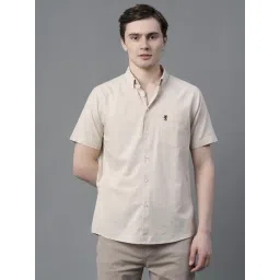 Red Tape Beige Cotton Regular Fit Shirt-picture-37