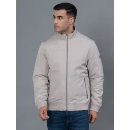 Red Tape Beige Regular Fit Solid Jacket-picture-10