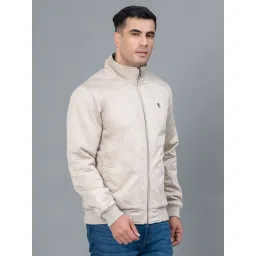 Red Tape Beige Regular Fit Solid Jacket image 3