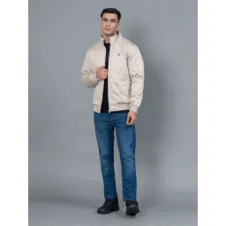Red Tape Beige Regular Fit Solid Jacket image 5