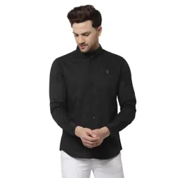 Red Tape Black Cotton Regular Fit Shirt-picture-27