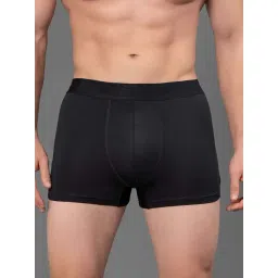 Red Tape Black Plain Trunks-picture-52