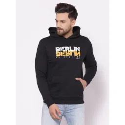 Red Tape Black Regular Fit Graphic Hoodie-picture-38